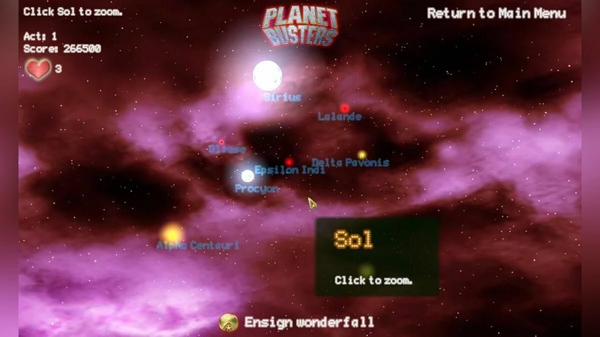 Скриншот из игры Planet Busters - 13