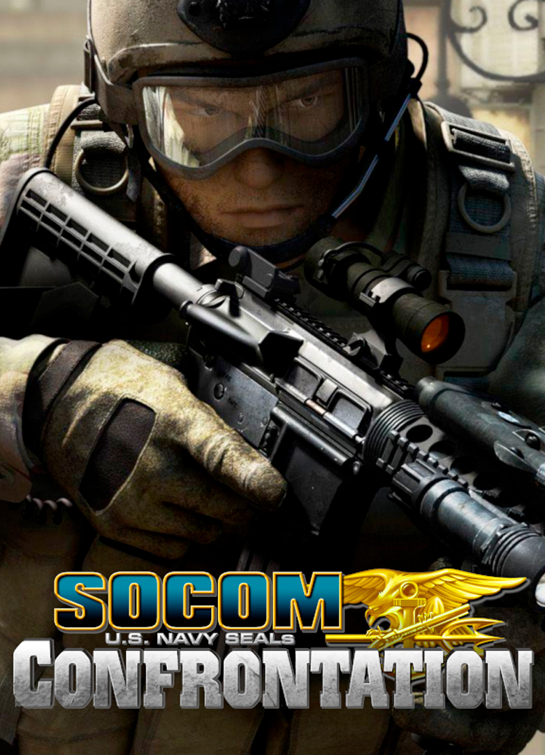 Обложка игры SOCOM U.S. Navy SEALs: Confrontation