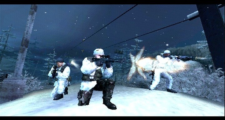 Скриншот из игры SOCOM: U.S. Navy SEALs Fireteam Bravo 3 - 6