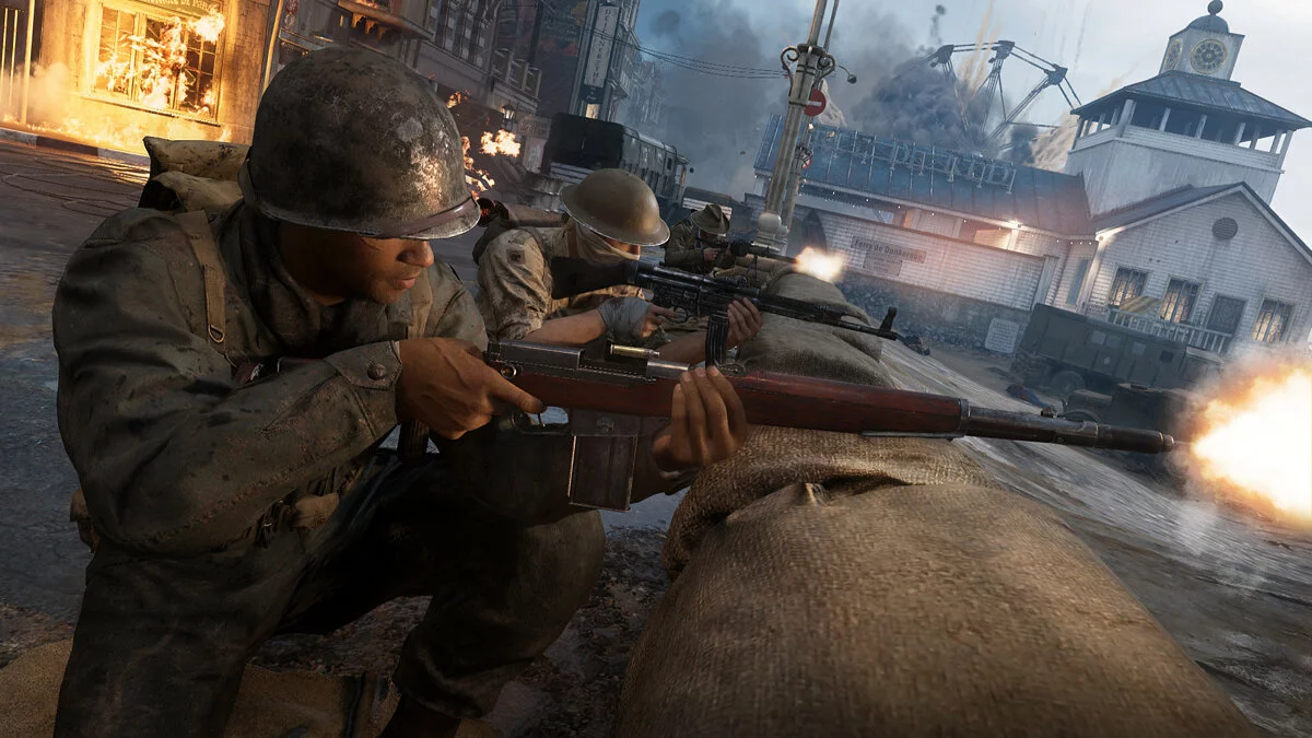 Скриншот из игры Call of Duty: WWII - The War Machine - 3