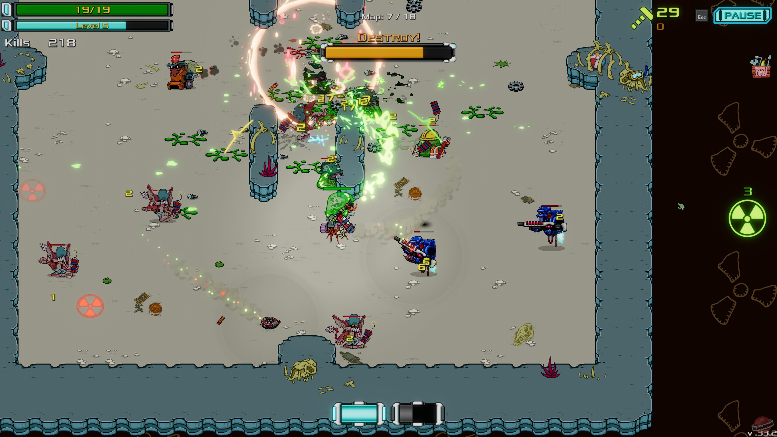 Скриншот из игры Gunbot Diplomacy - 8