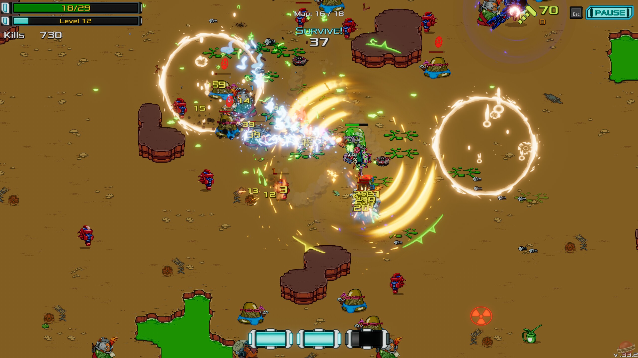Скриншот из игры Gunbot Diplomacy - 2