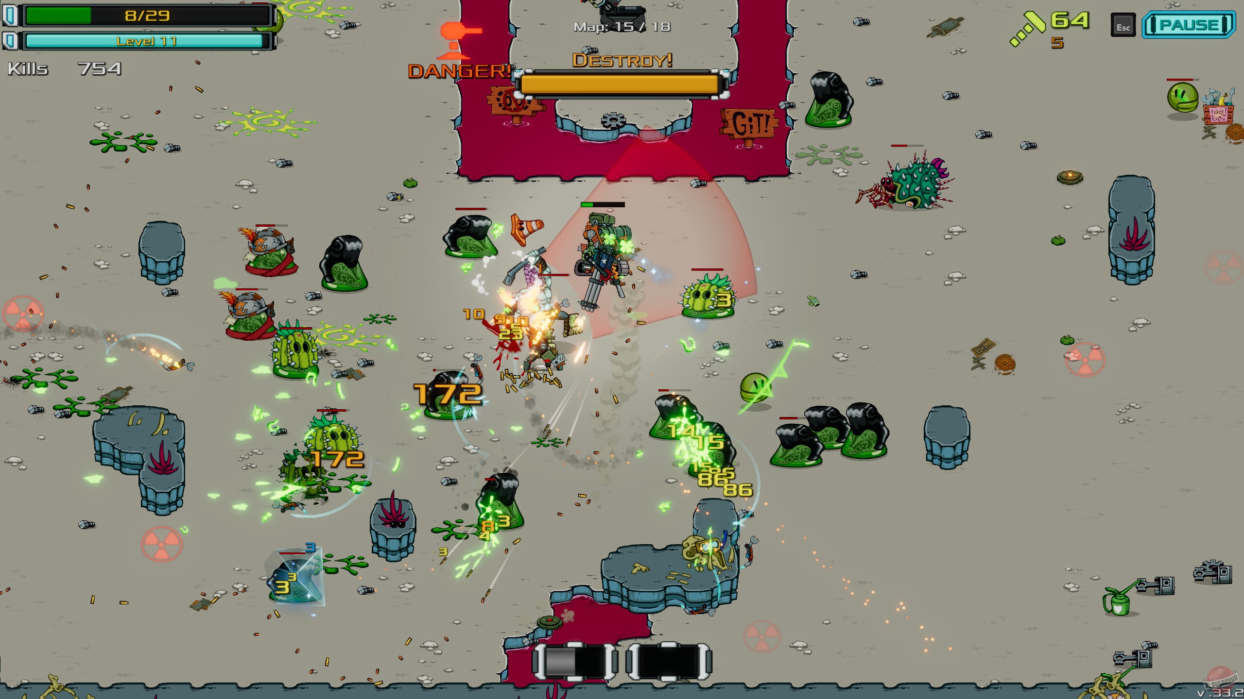 Скриншот из игры Gunbot Diplomacy - 1