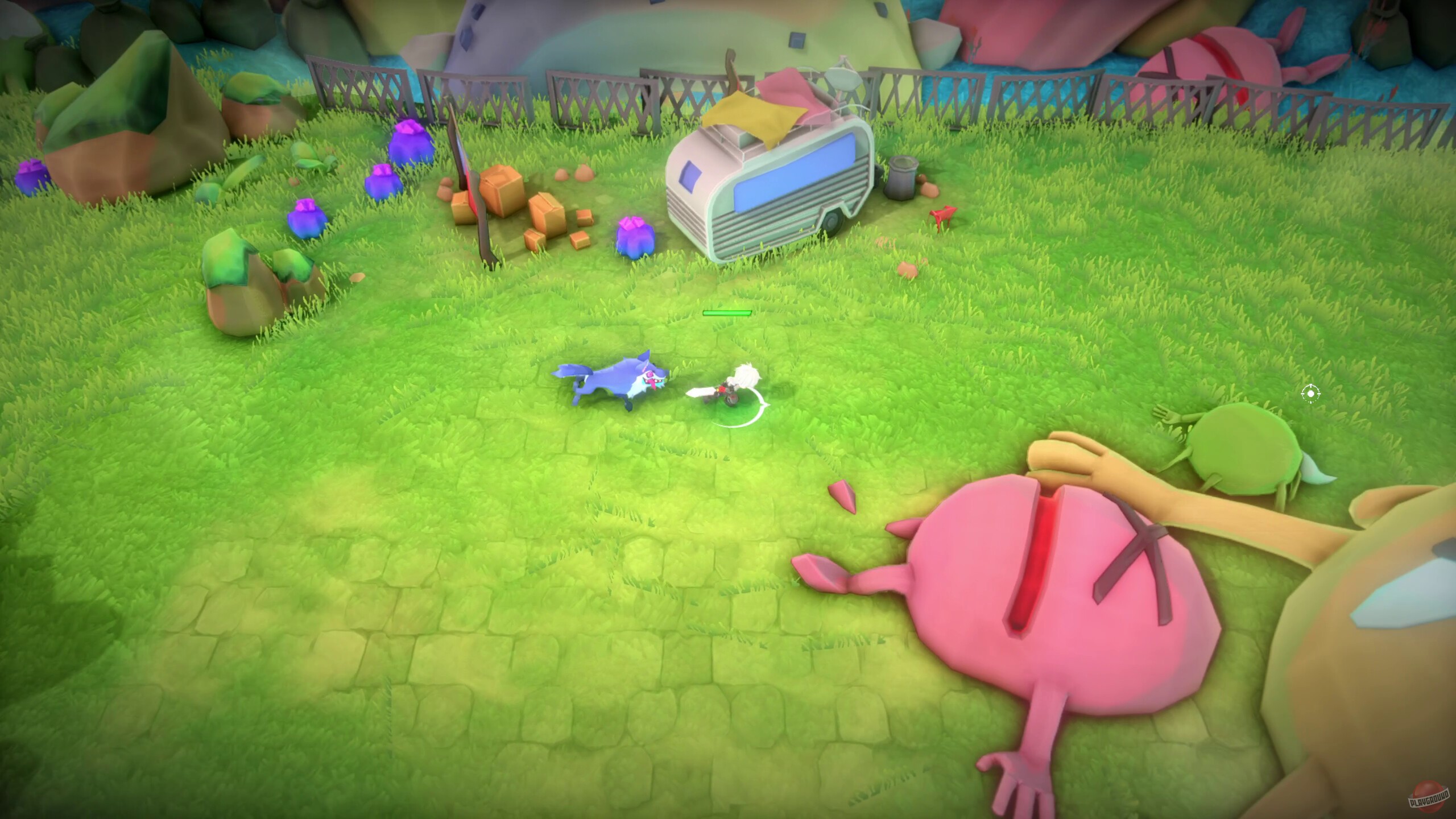 Скриншот из игры Gig Crawler - 1