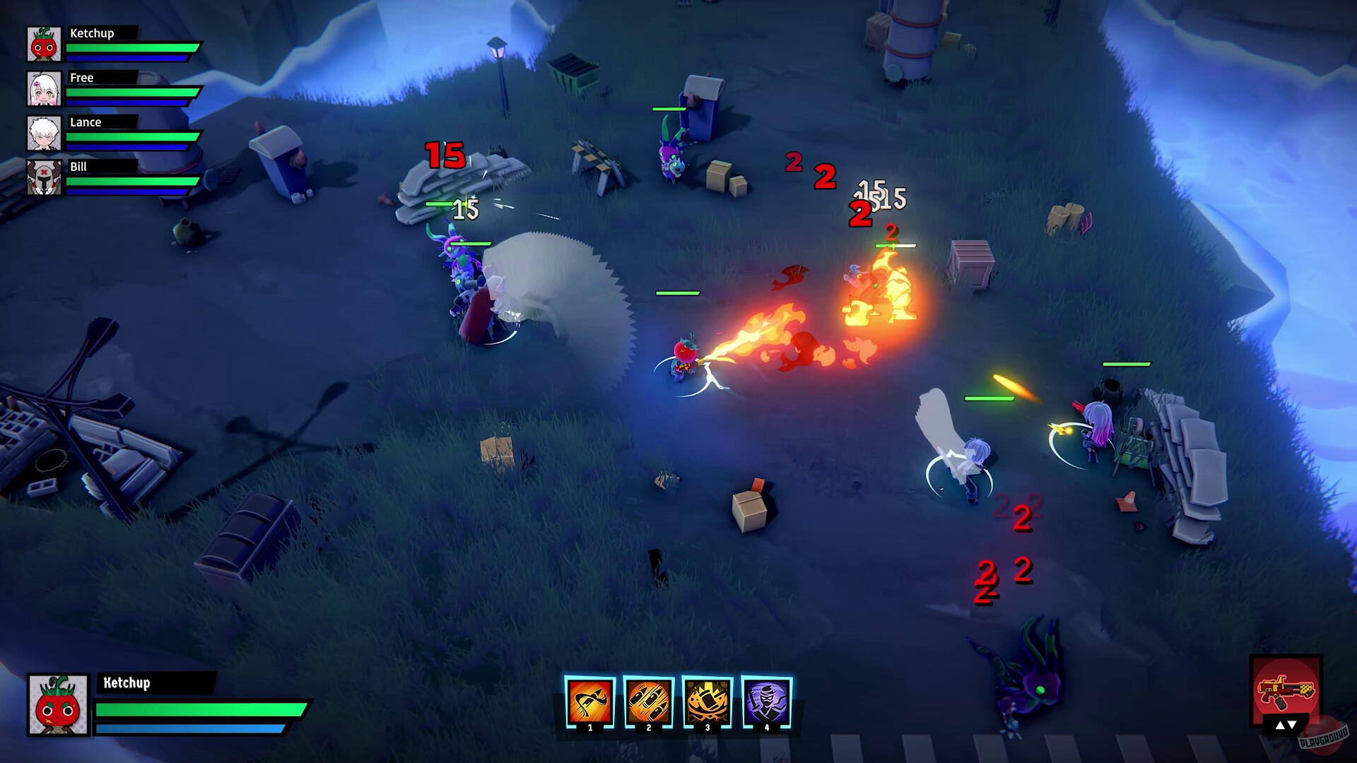 Скриншот из игры Gig Crawler - 4