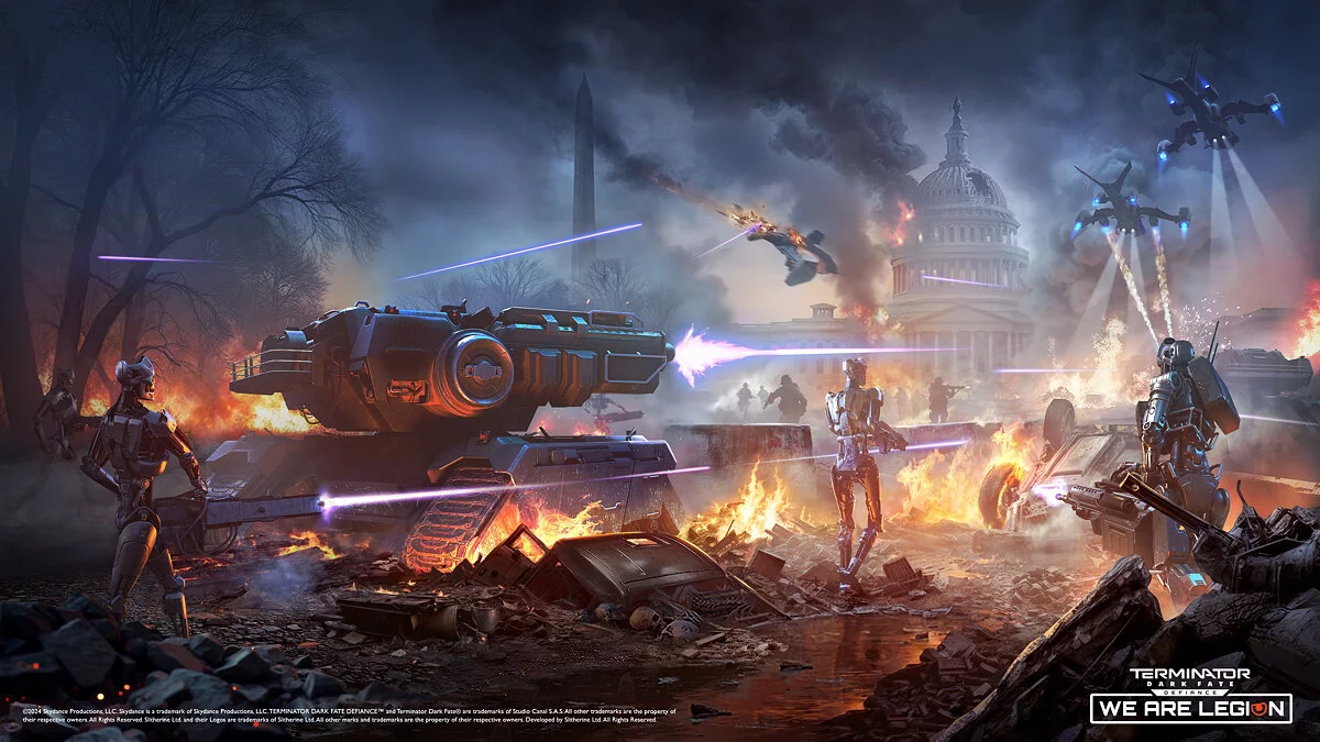 Скриншот из игры Terminator: Dark Fate - Defiance: We are Legion - 1