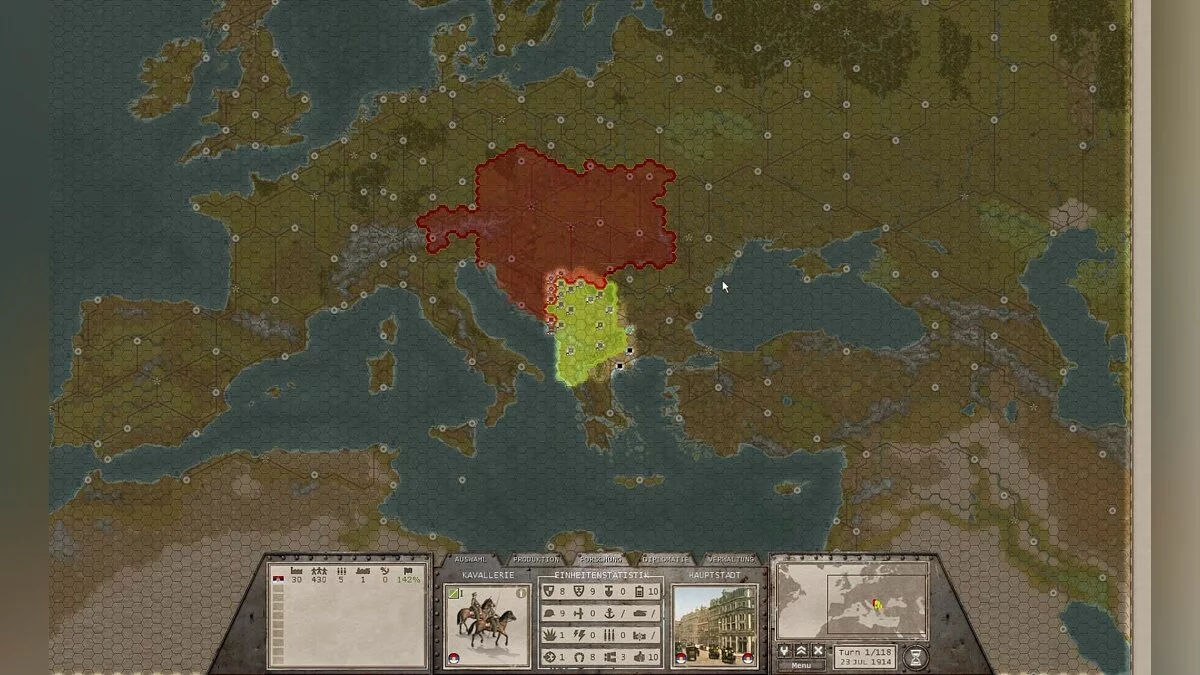 Скриншот из игры Commander: The Great War - 12