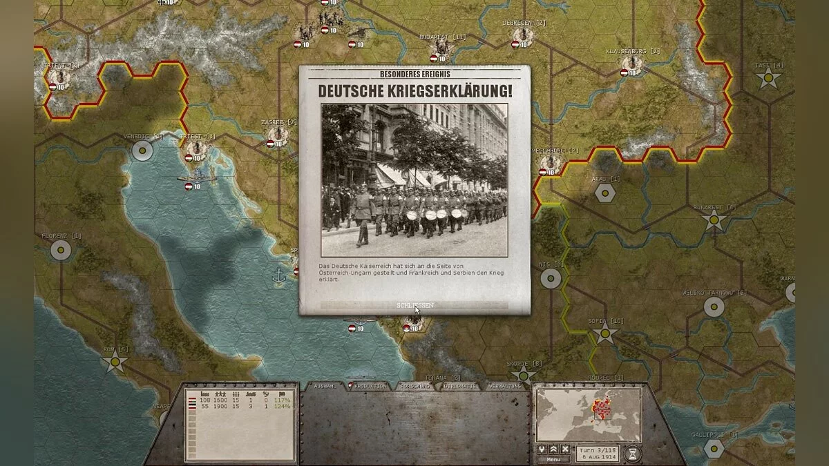 Скриншот из игры Commander: The Great War - 19