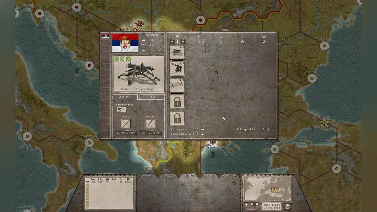 Скриншот из игры Commander: The Great War - 16