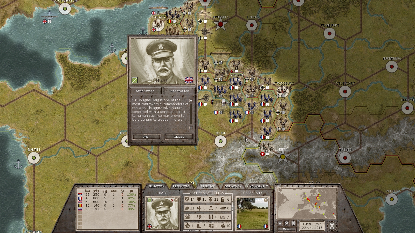 Скриншот из игры Commander: The Great War - 13