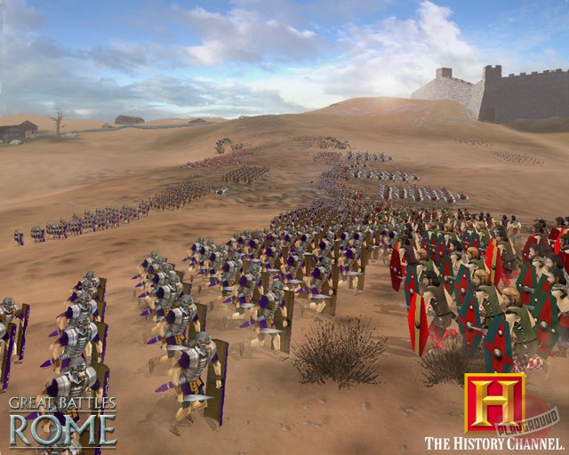 Скриншот из игры The History Channel: The Great Battles of Rome - 1