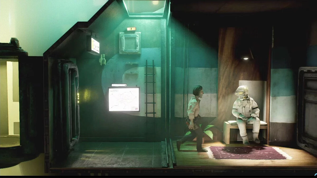 Скриншот из игры Harold Halibut - 17