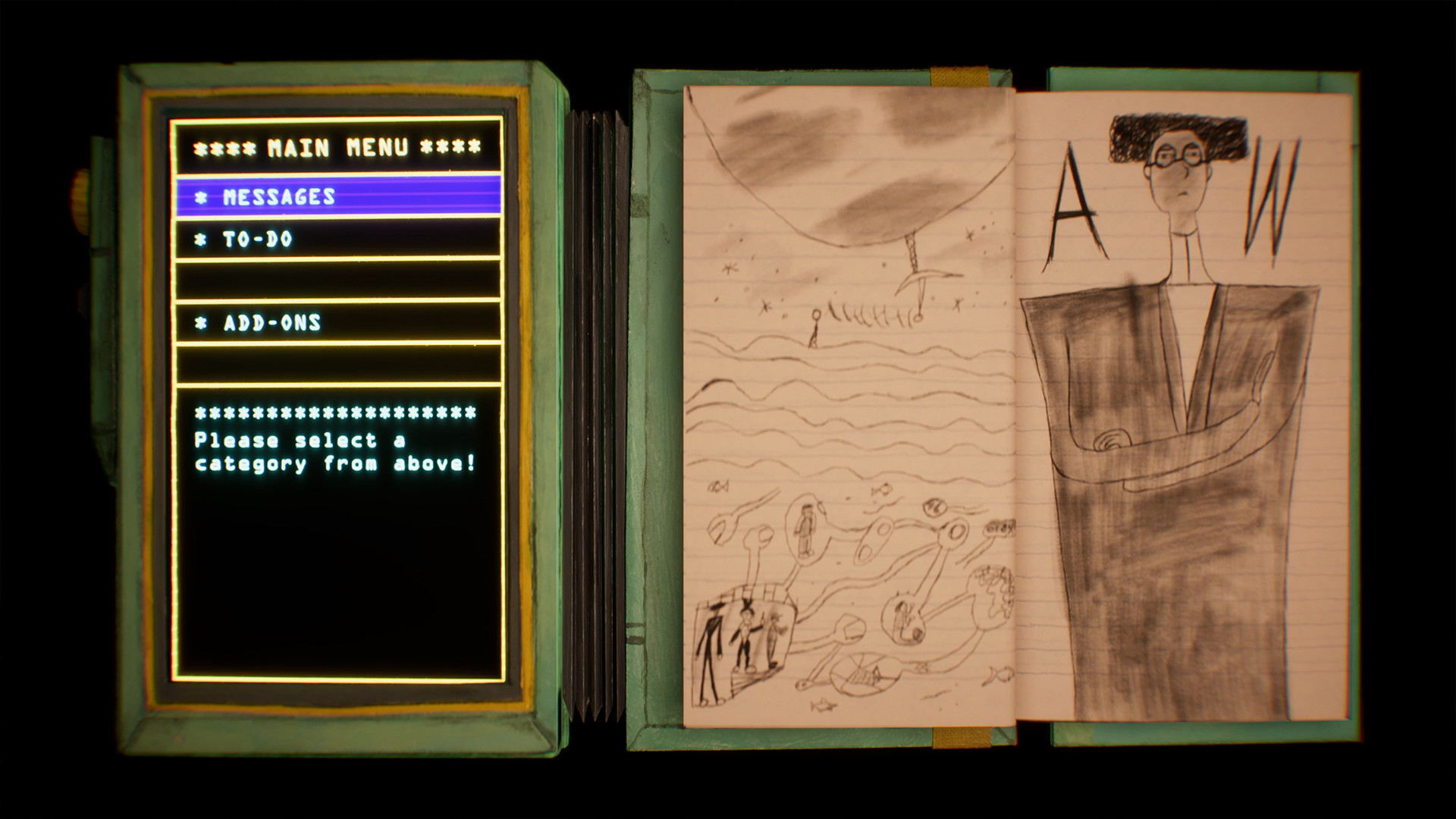 Скриншот из игры Harold Halibut - 9