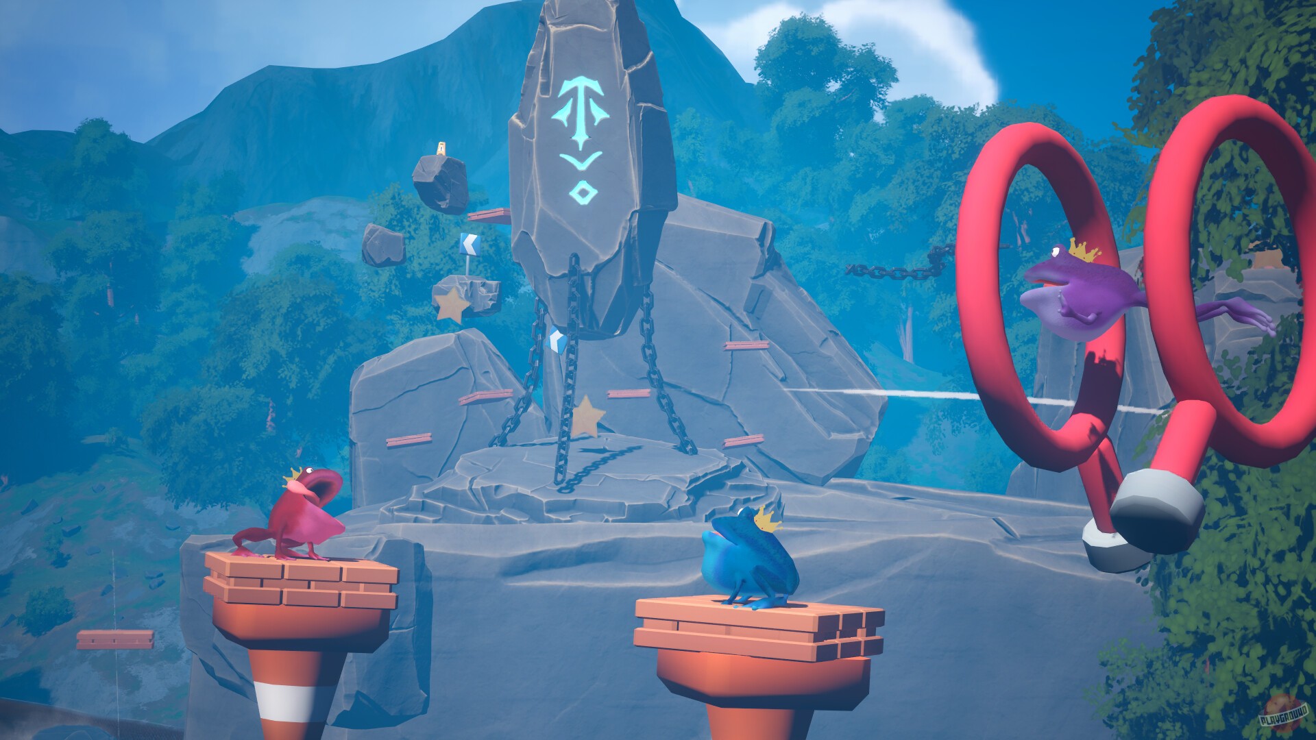 Скриншот из игры Frog Jump - 3