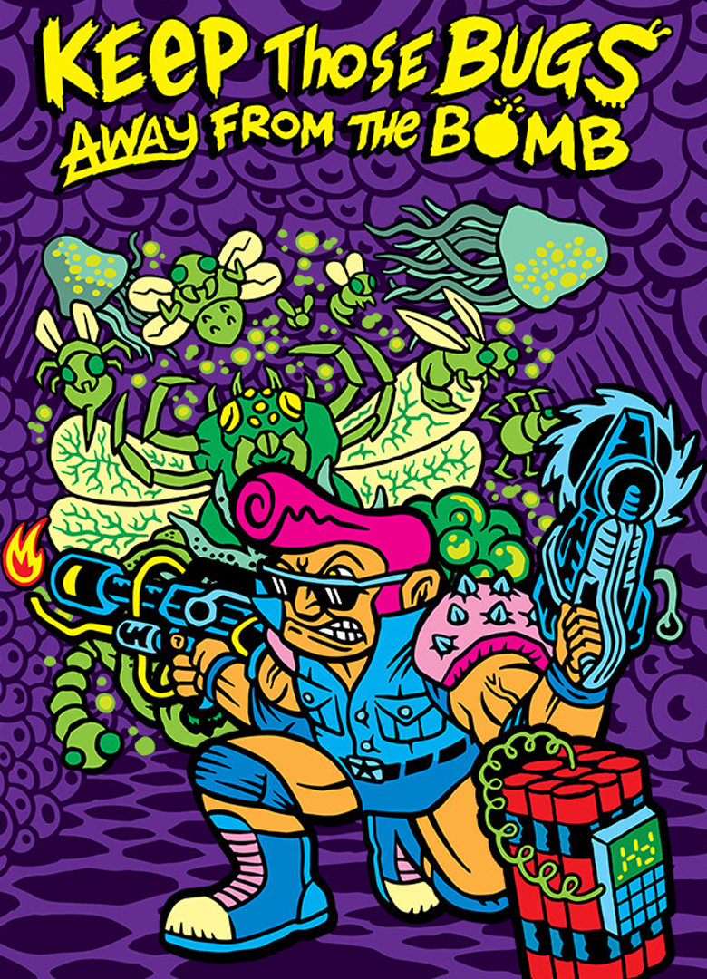 Обложка игры Keep Those Bugs Away From the Bomb