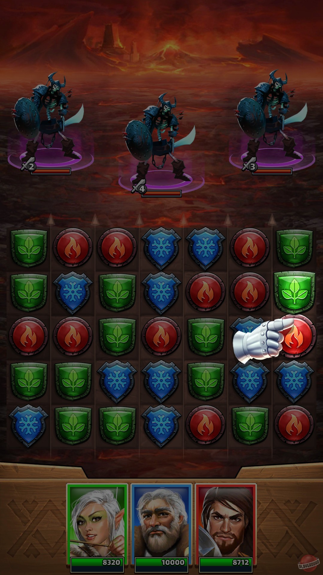 Скриншот из игры Empires & Puzzles - 2