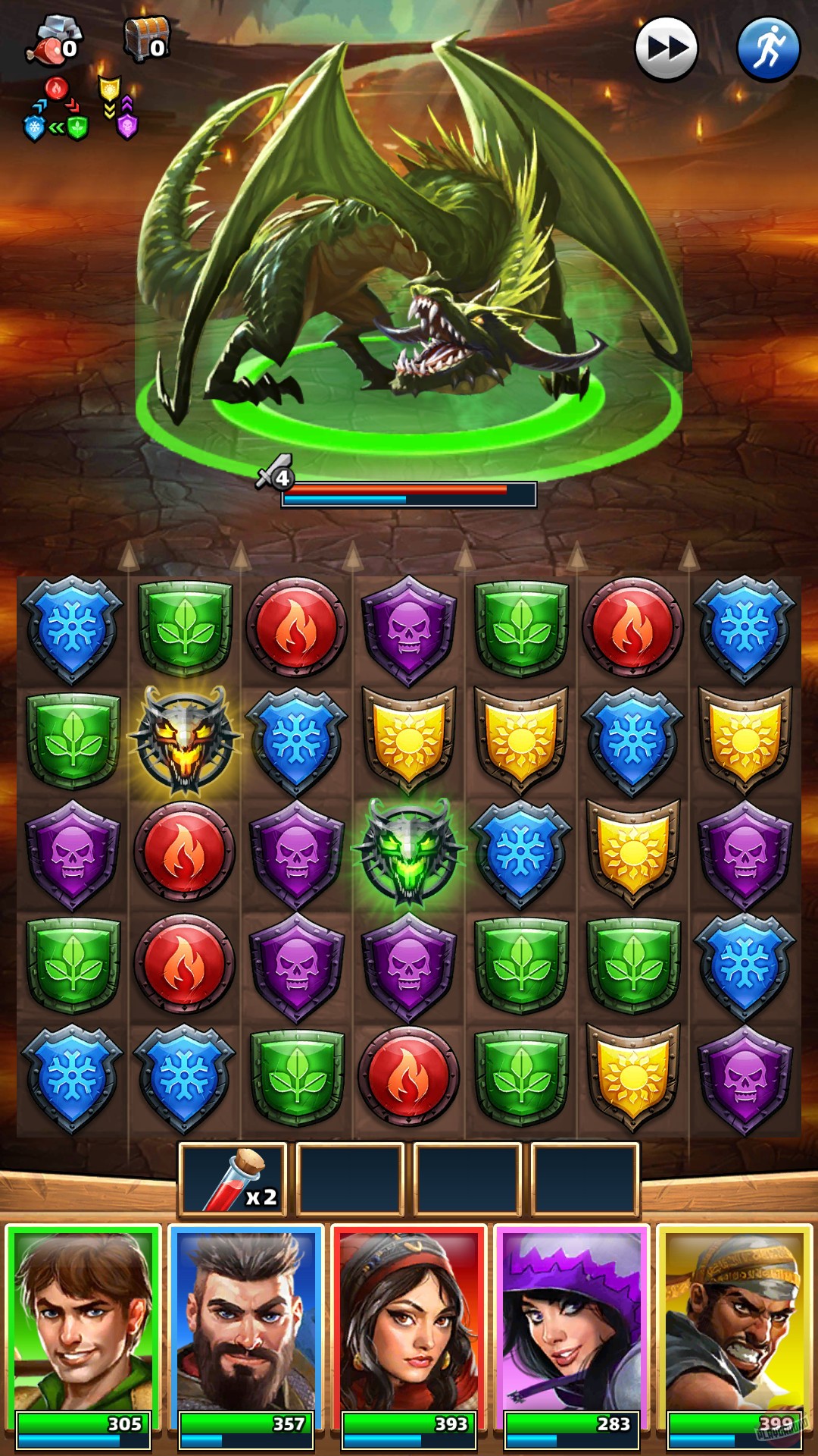 Скриншот из игры Empires & Puzzles - 30