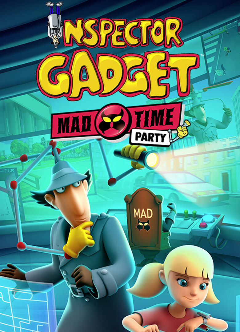 Обложка игры Inspector Gadget: Mad Time Party