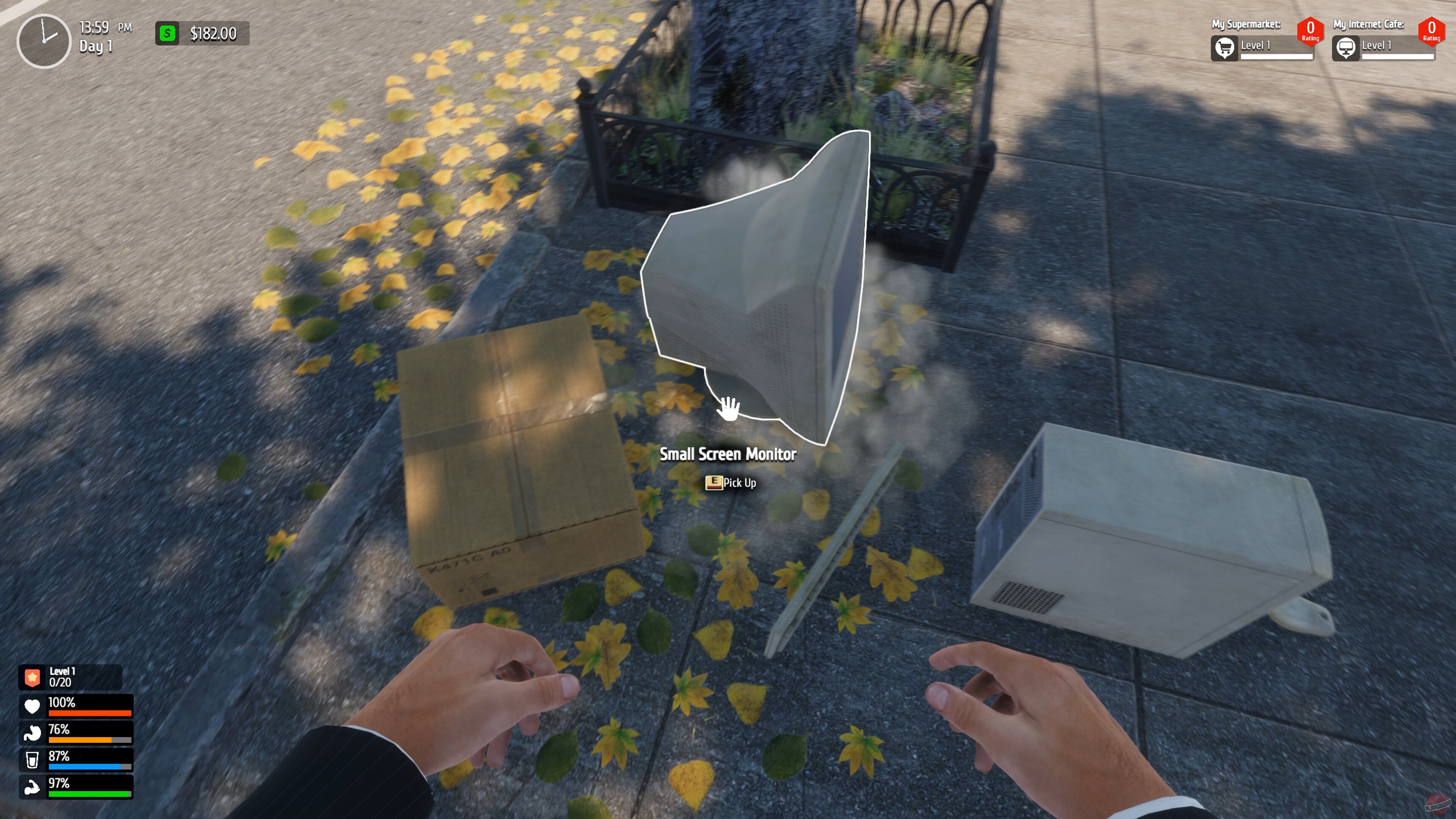 Скриншот из игры Internet Cafe & Supermarket Simulator 2024 - 8