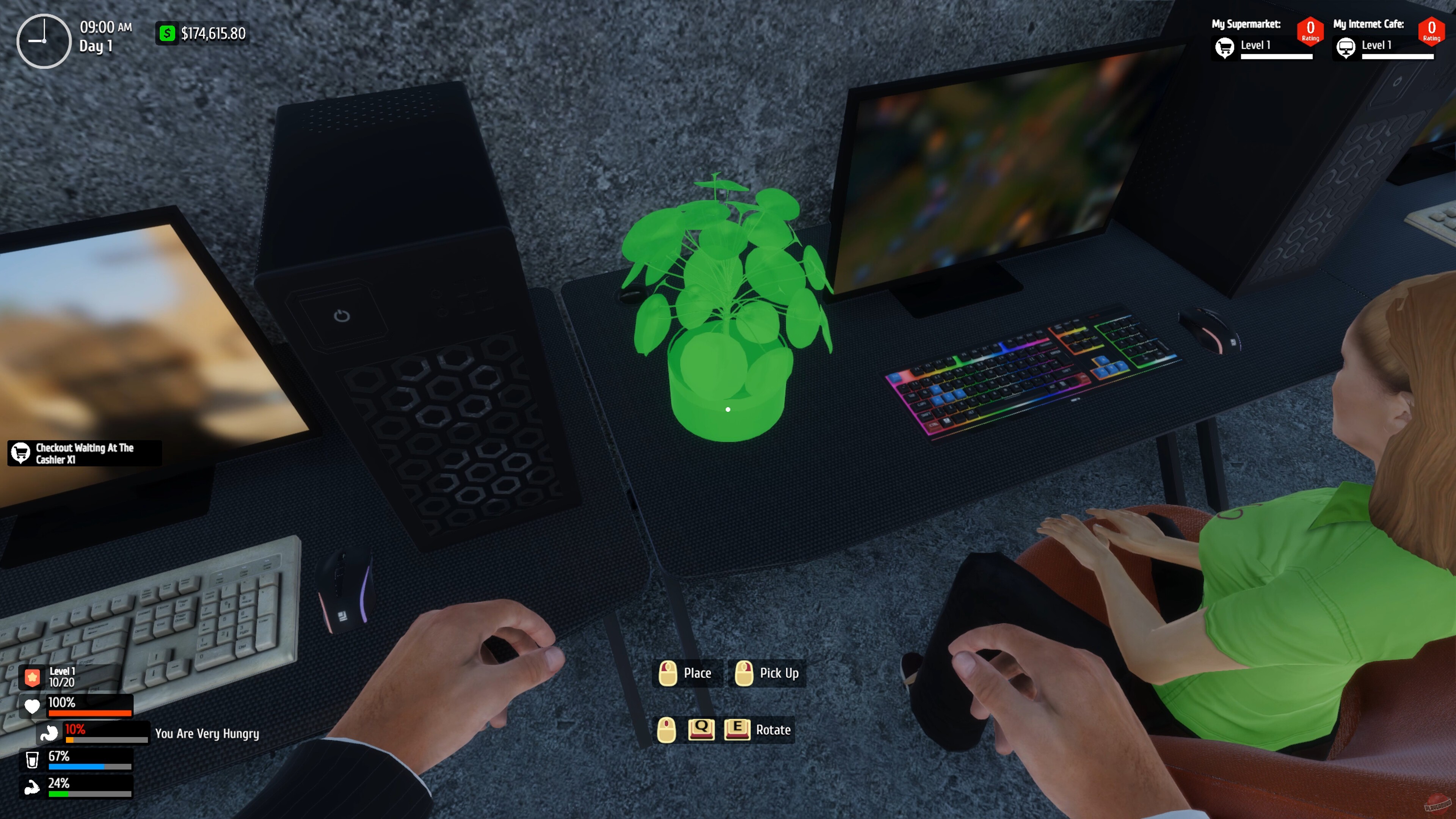 Скриншот из игры Internet Cafe & Supermarket Simulator 2024 - 10