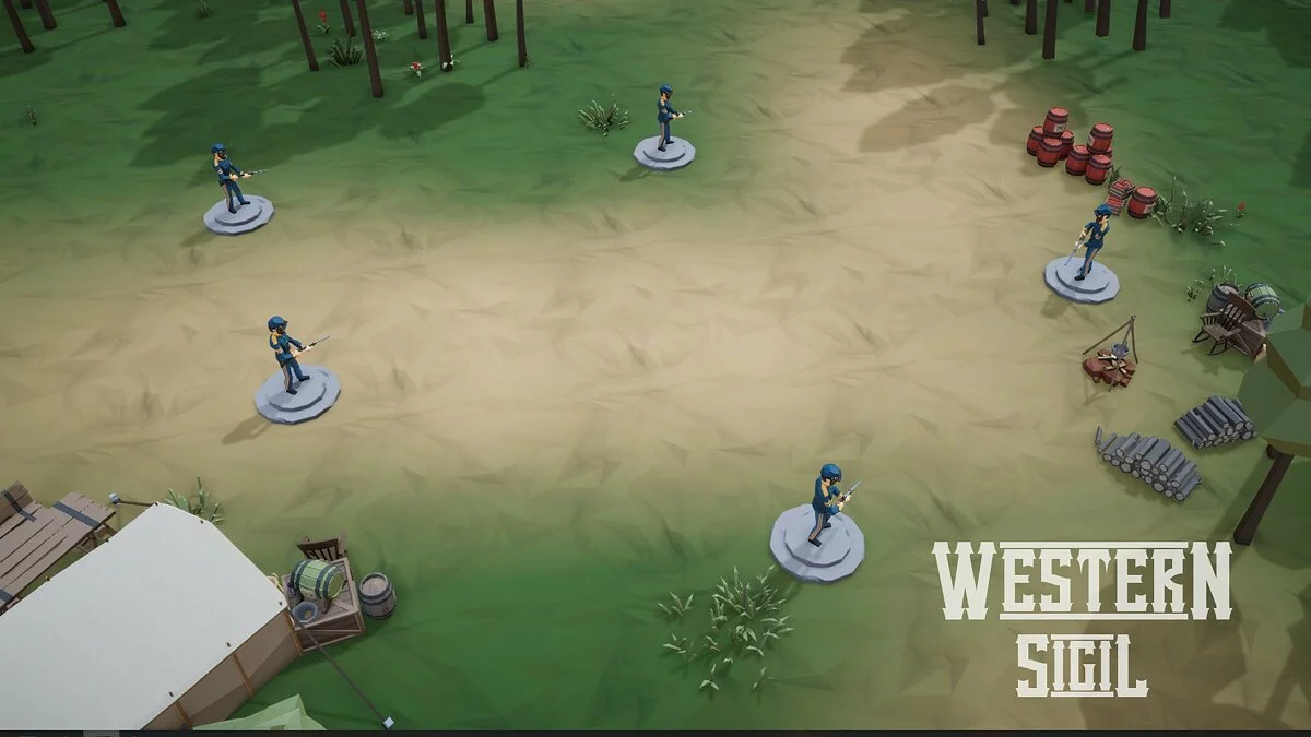 Скриншот из игры Western Sigil - 9