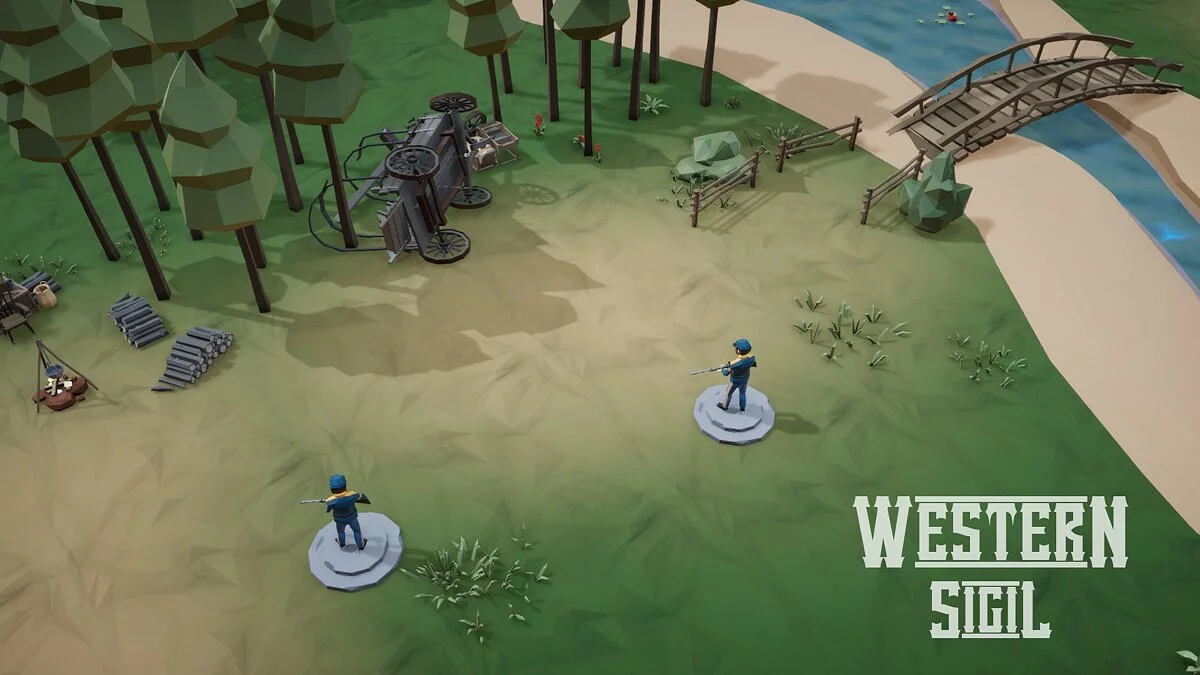 Скриншот из игры Western Sigil - 12