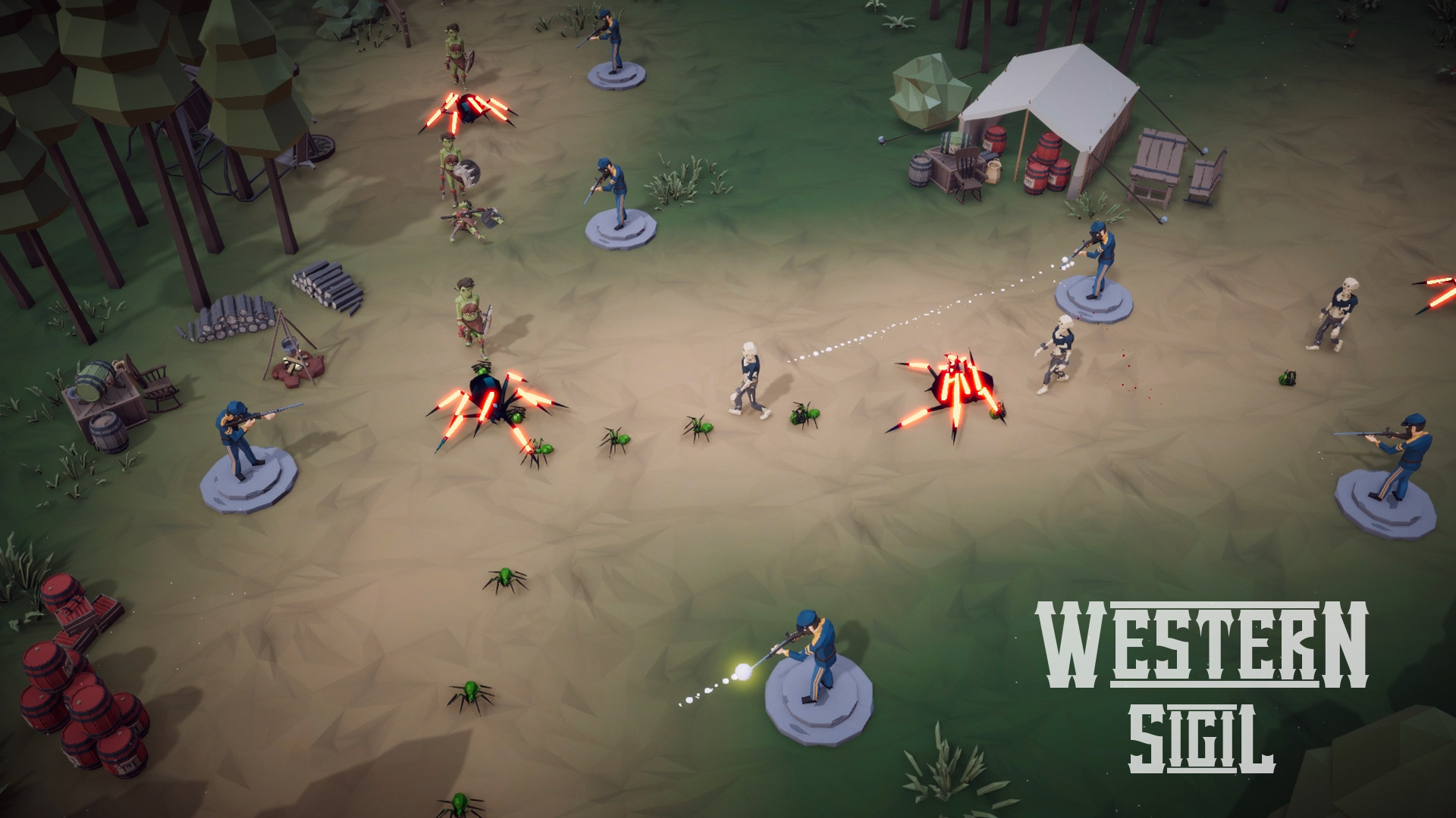 Скриншот из игры Western Sigil - 4