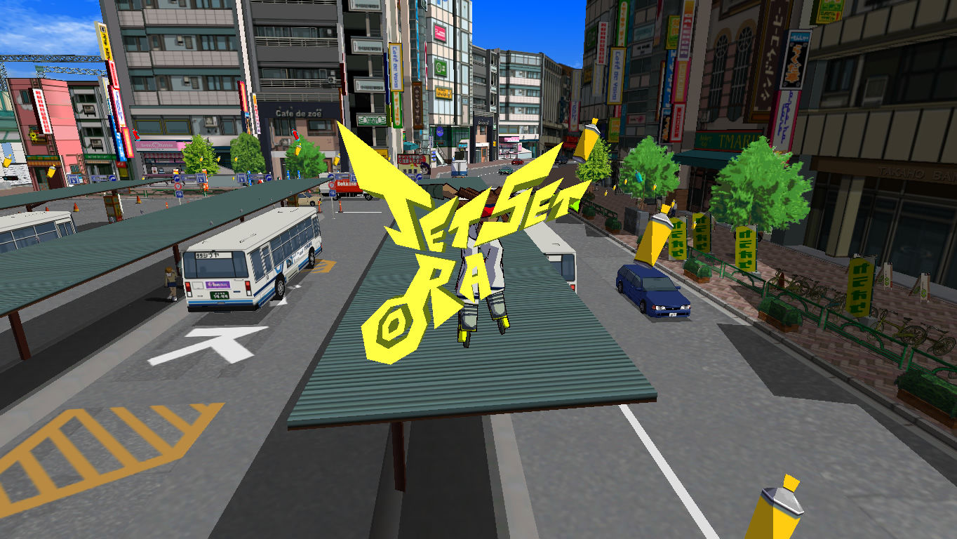 Скриншот из игры Jet Set Radio - 113