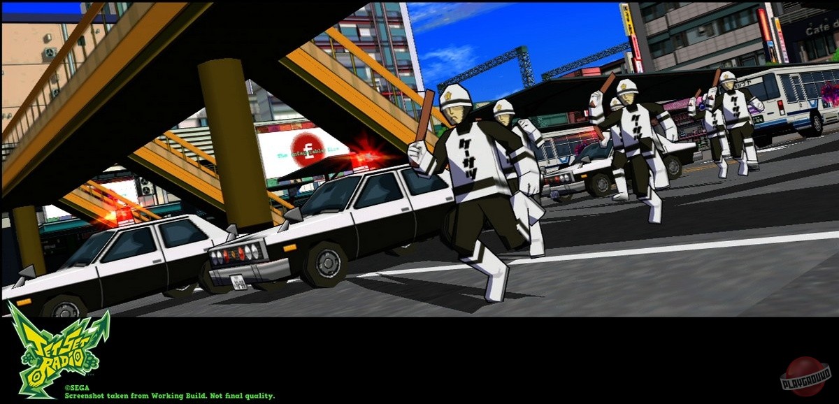 Скриншот из игры Jet Set Radio - 10
