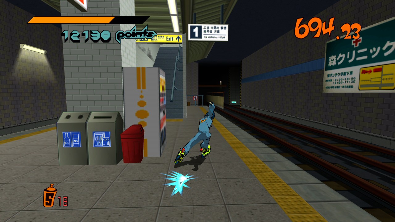 Скриншот из игры Jet Set Radio - 84