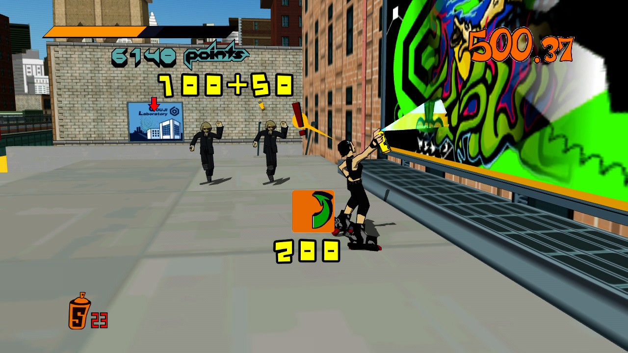 Скриншот из игры Jet Set Radio - 48