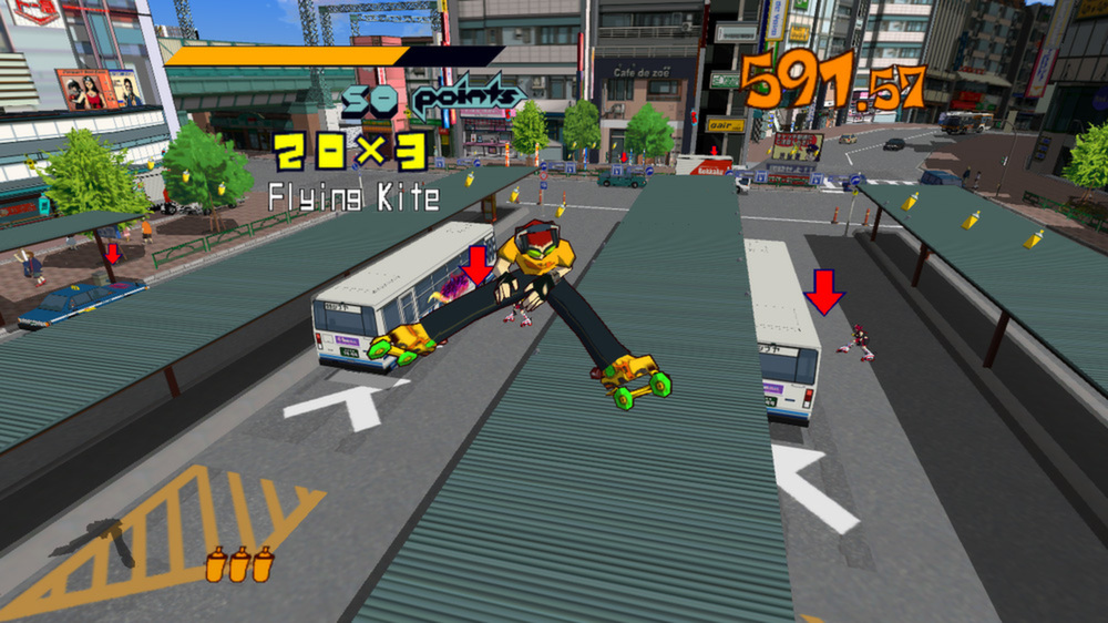 Скриншот из игры Jet Set Radio - 6