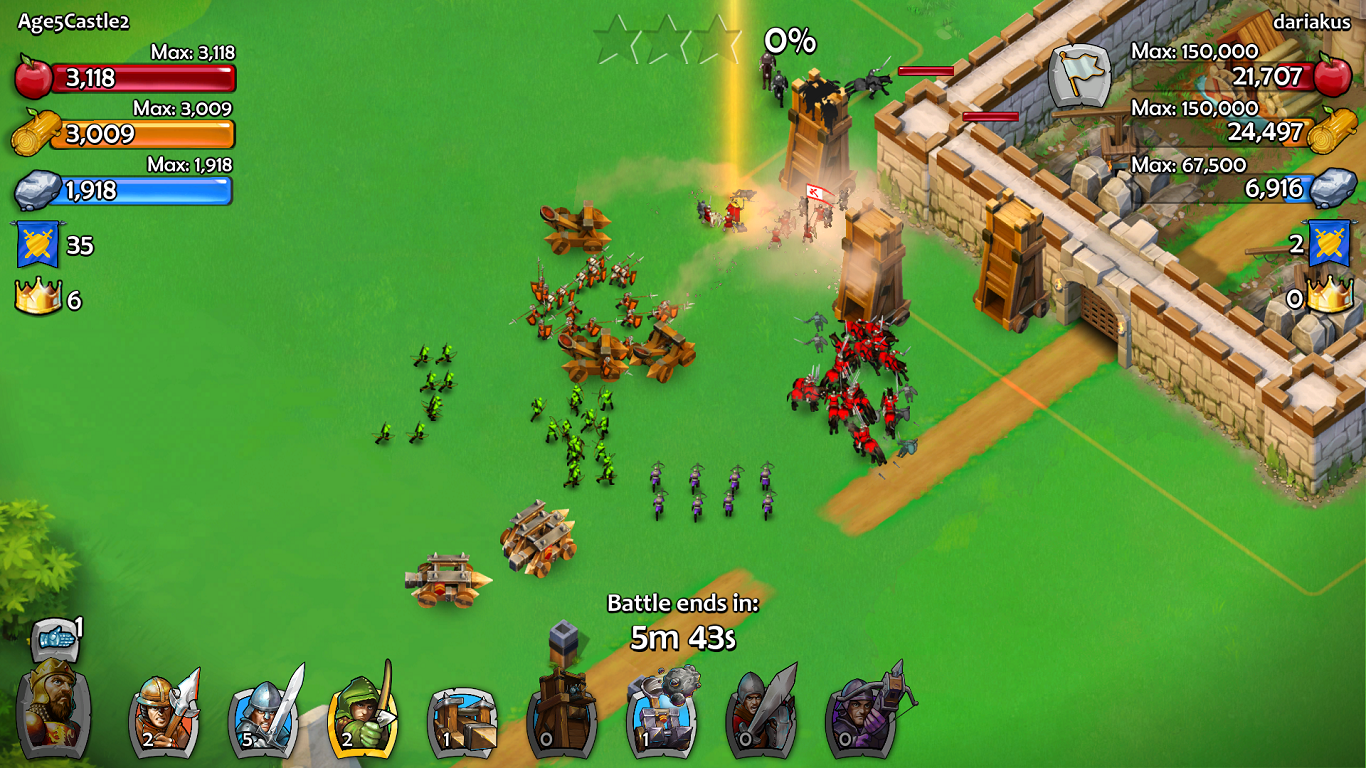 Скриншот из игры Age of Empires: Castle Siege - 1
