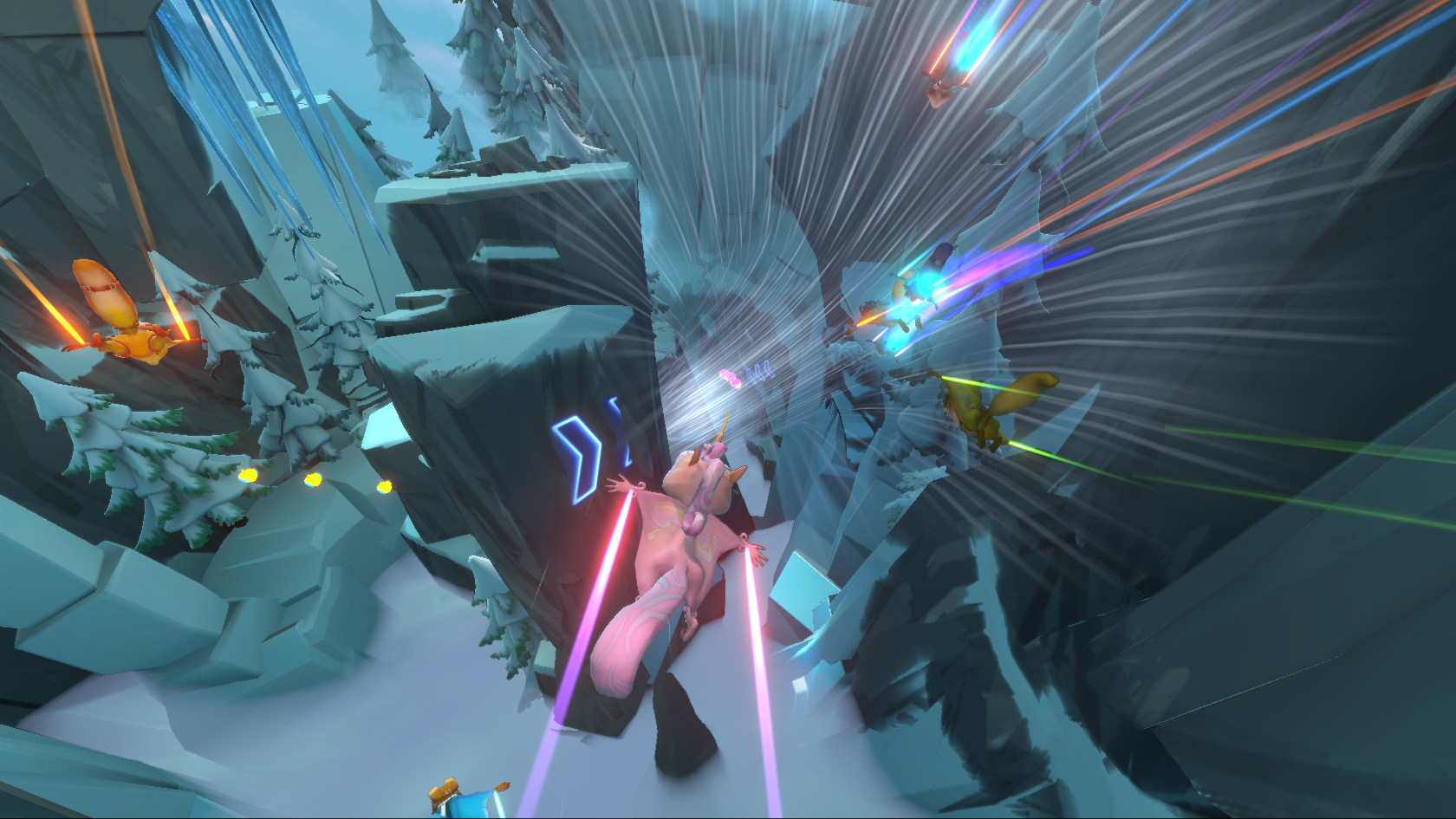 Скриншот из игры Freefall Racers - 8