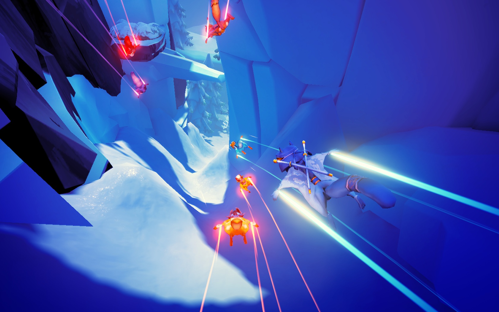 Скриншот из игры Freefall Racers - 11