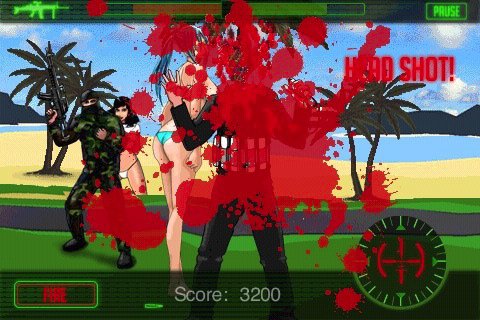 Скриншот из игры Terror at Bikini Beach - 2