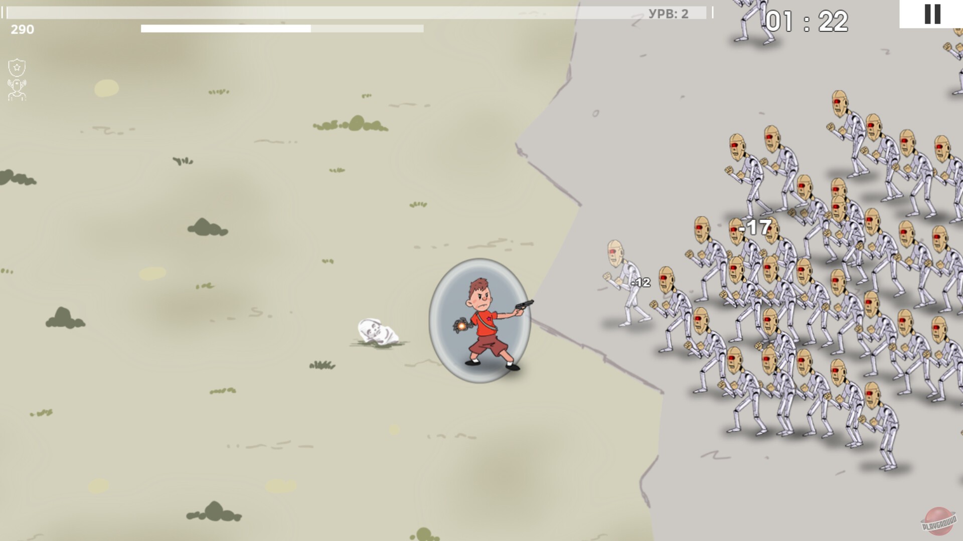 Скриншот из игры Atomic Survivors - 2