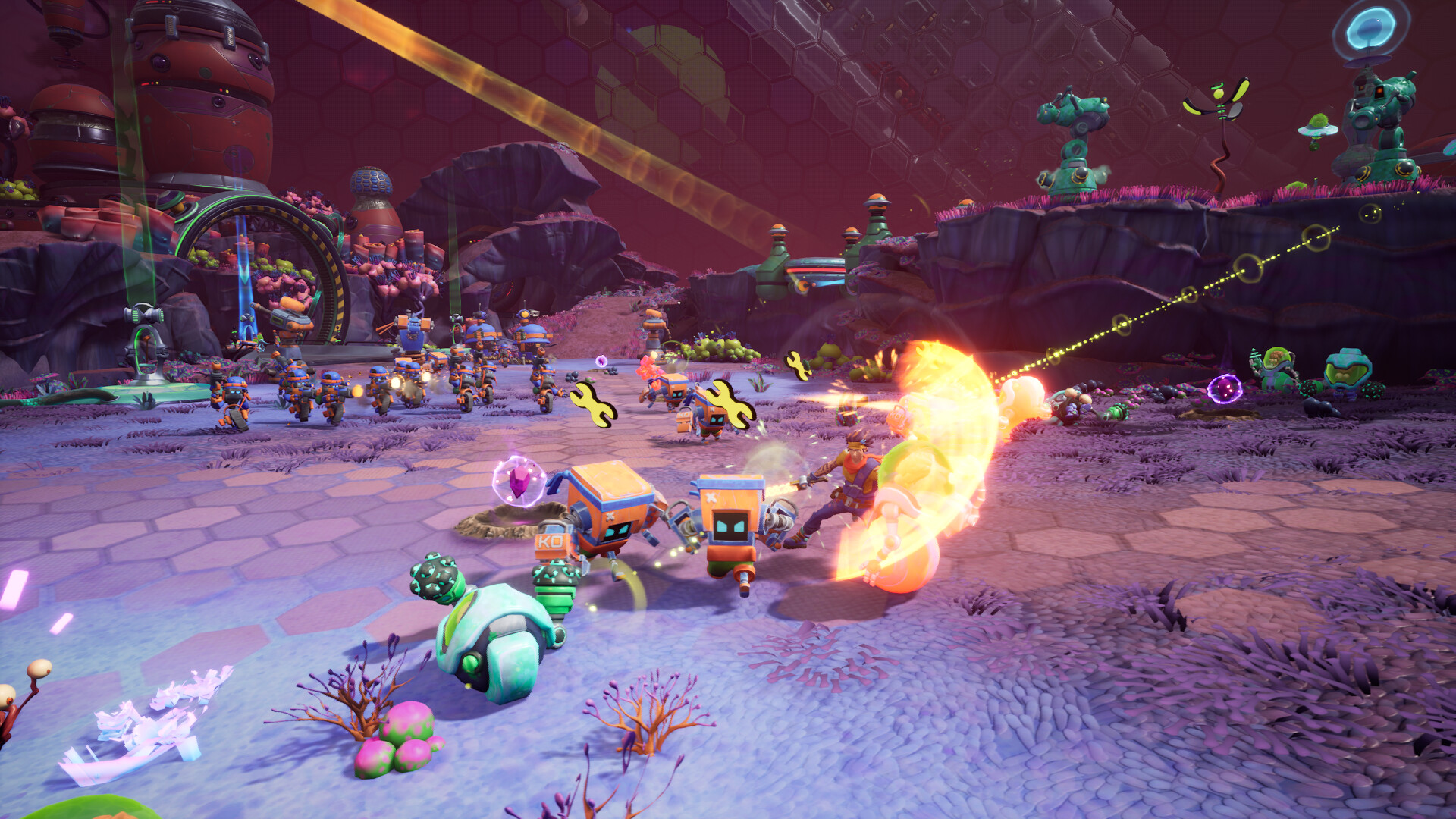 Скриншот из игры Chip 'n Clawz vs. The Brainioids - 13