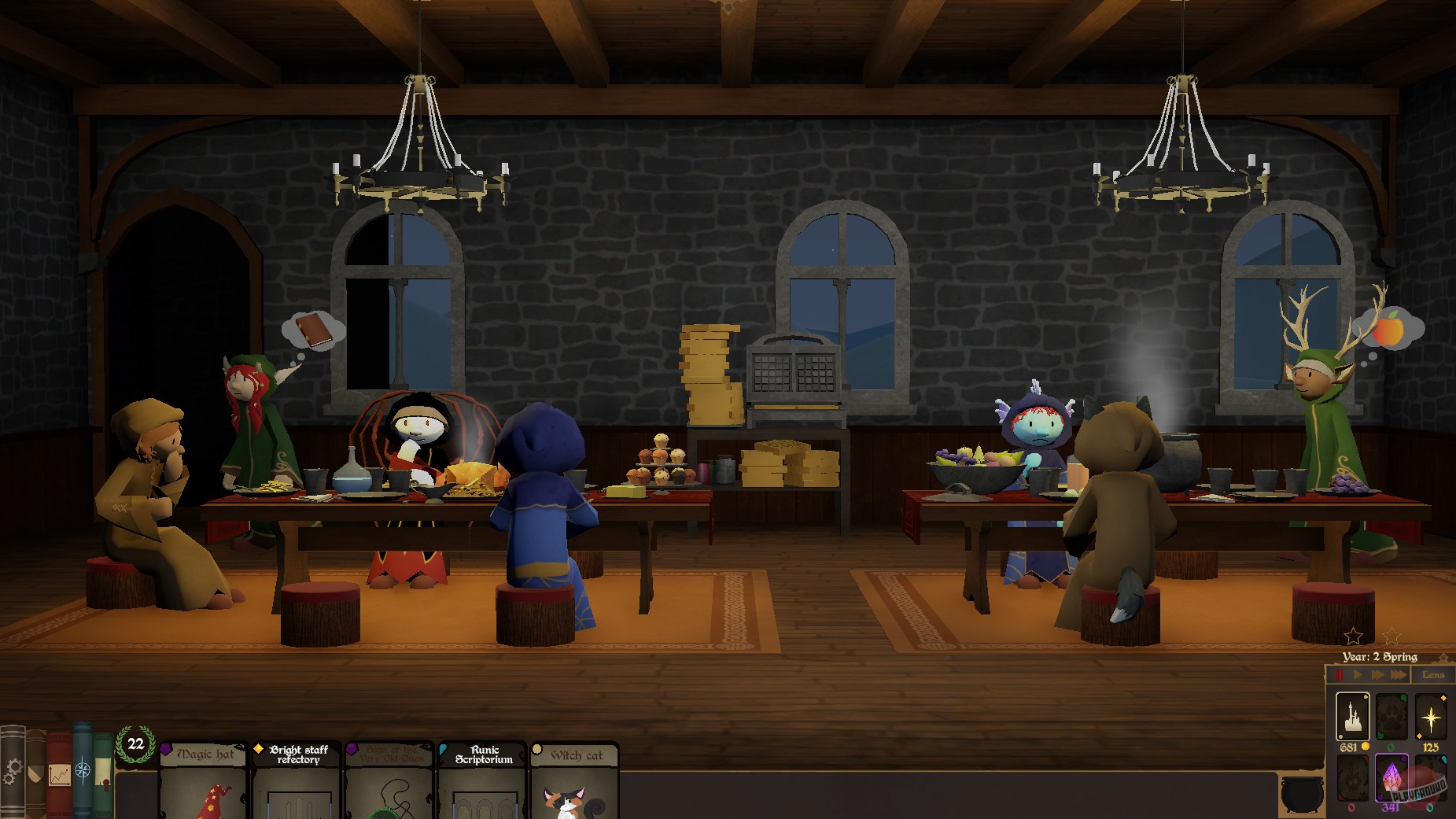 Скриншот из игры Spellcaster University - 46