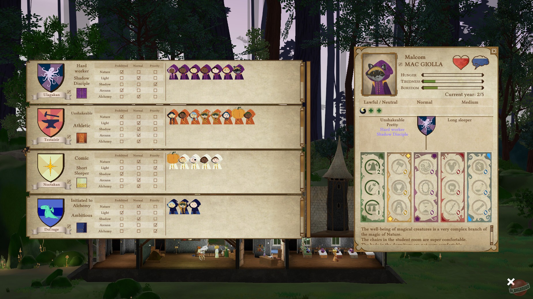 Скриншот из игры Spellcaster University - 26