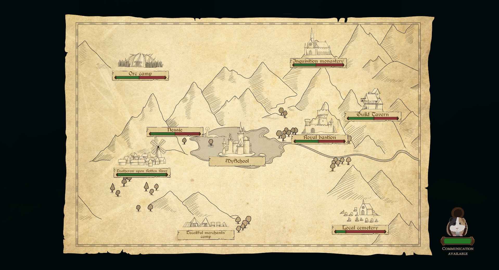 Скриншот из игры Spellcaster University - 1