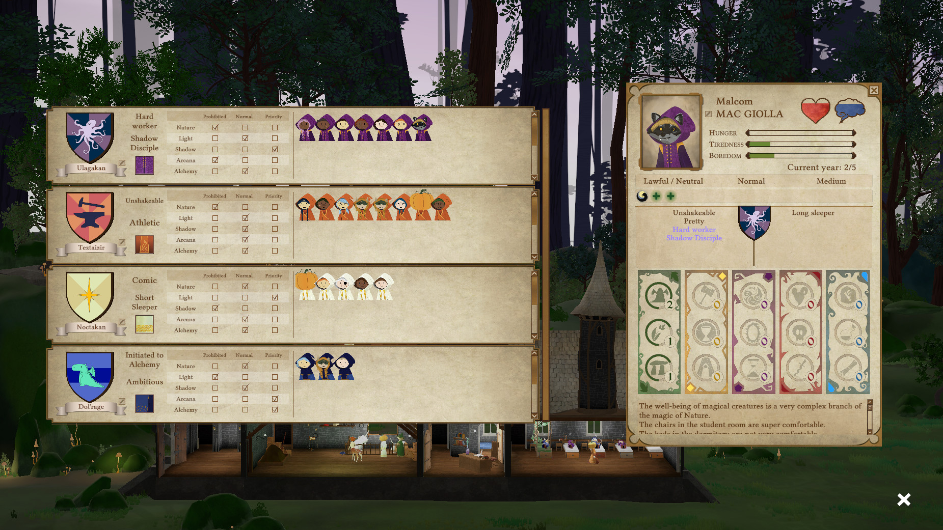 Скриншот из игры Spellcaster University - 11