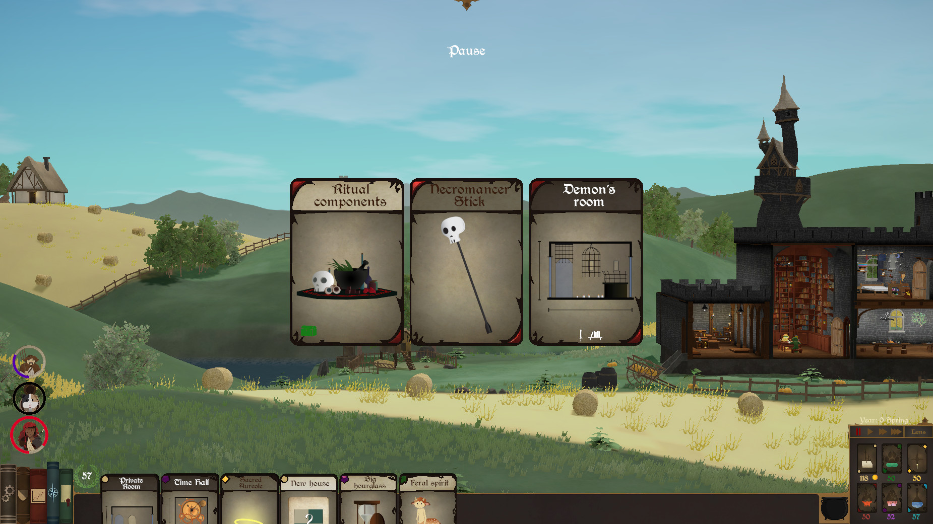 Скриншот из игры Spellcaster University - 14