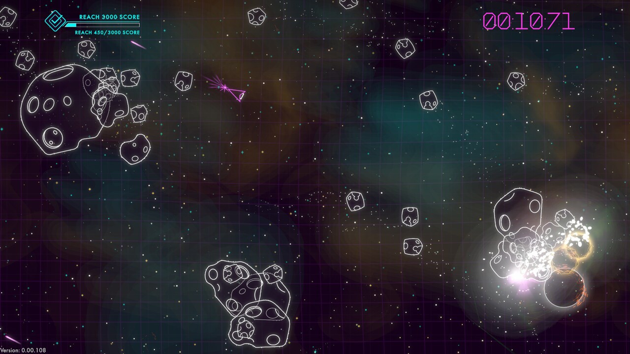 Скриншот из игры Asteroids: Recharged - 16