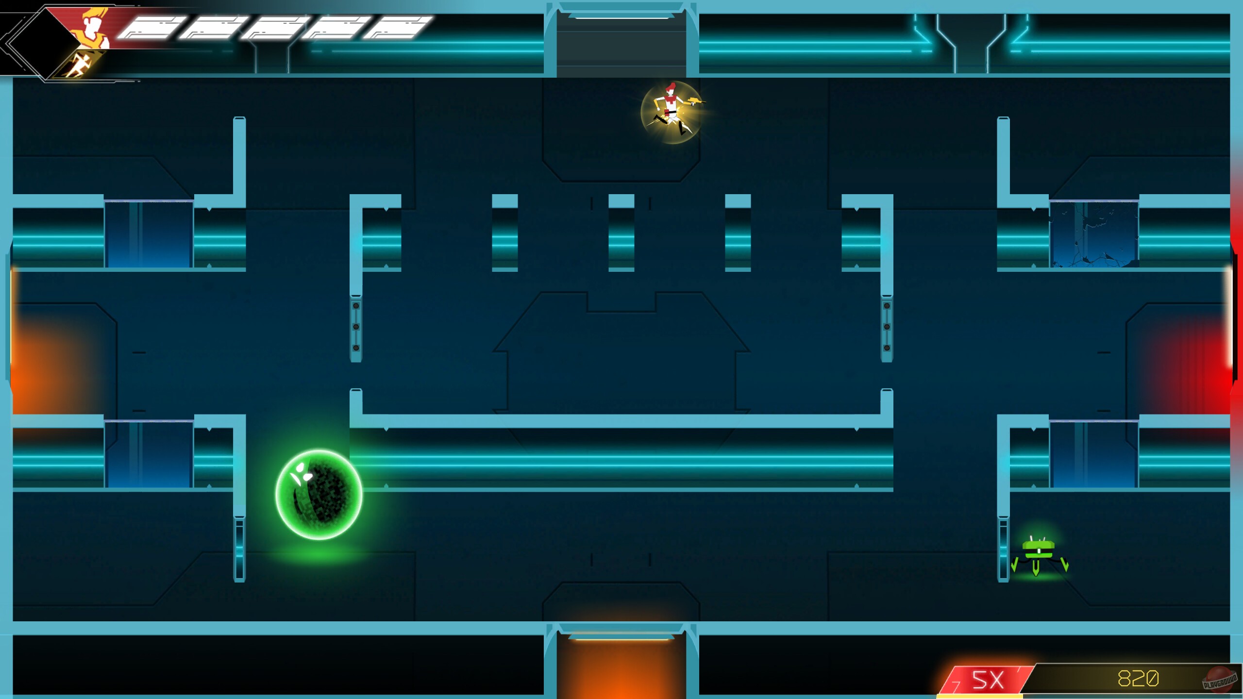 Скриншот из игры Berzerk: Recharged - 4