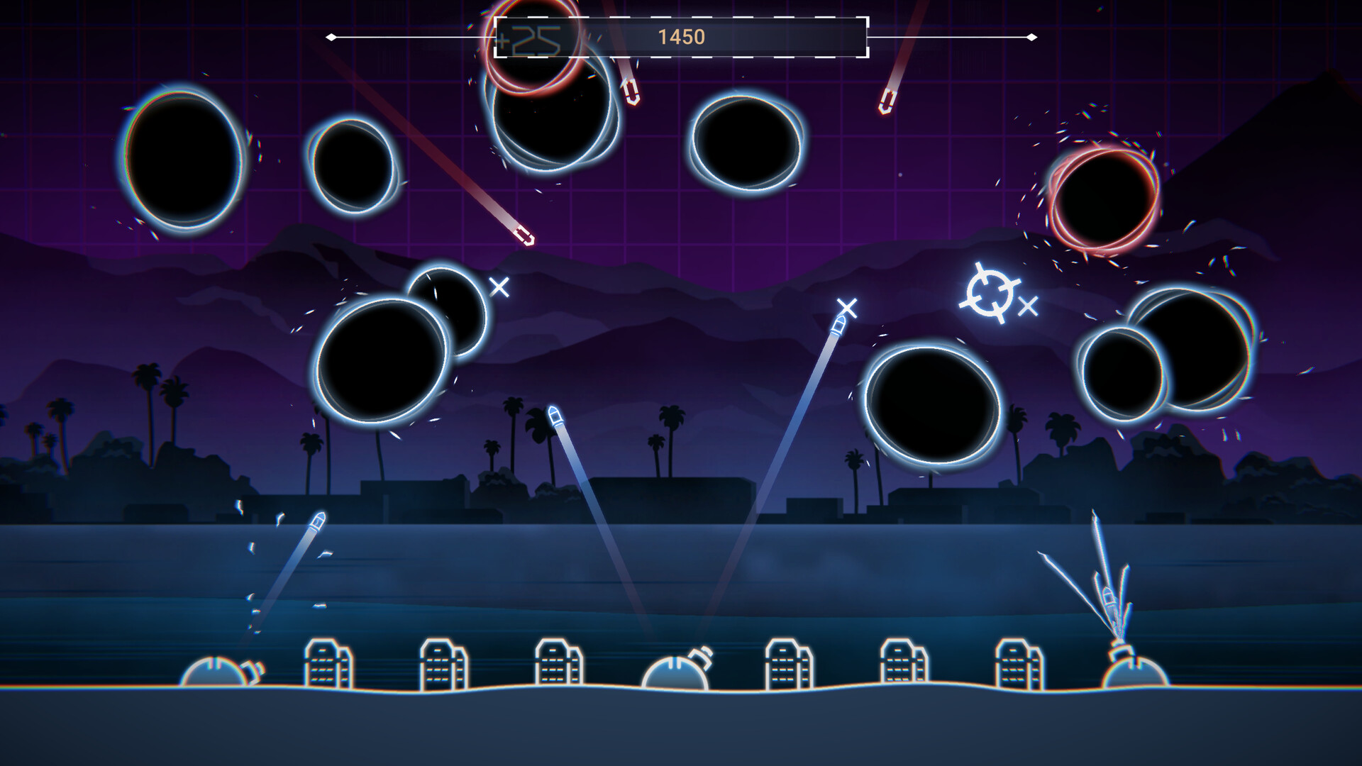 Скриншот из игры Missile Command: Recharged - 6