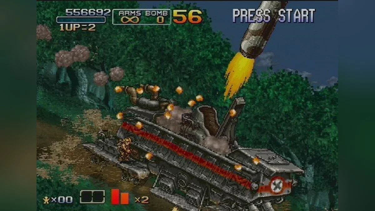 Скриншот из игры Metal Slug 6 - 8