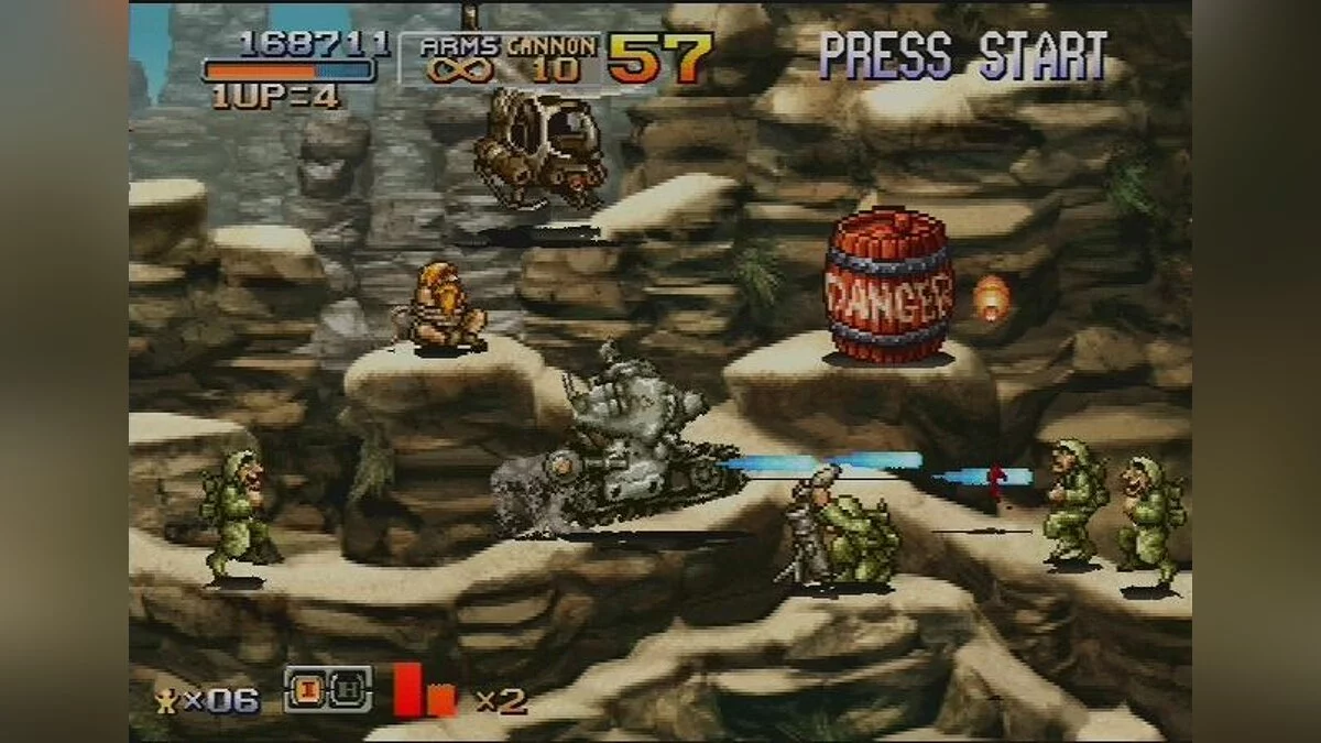 Скриншот из игры Metal Slug 6 - 4
