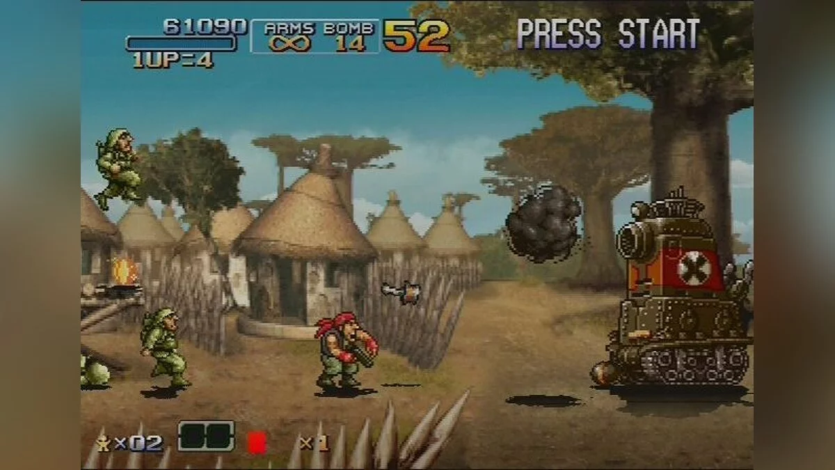 Скриншот из игры Metal Slug 6 - 7