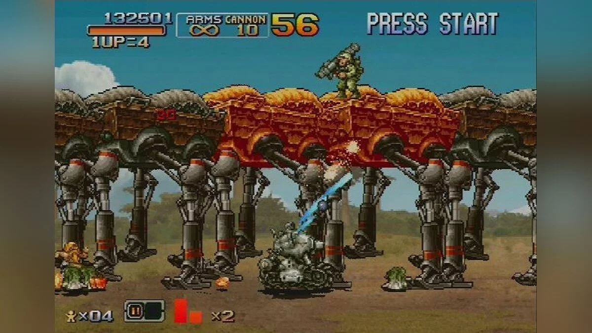 Скриншот из игры Metal Slug 6 - 3